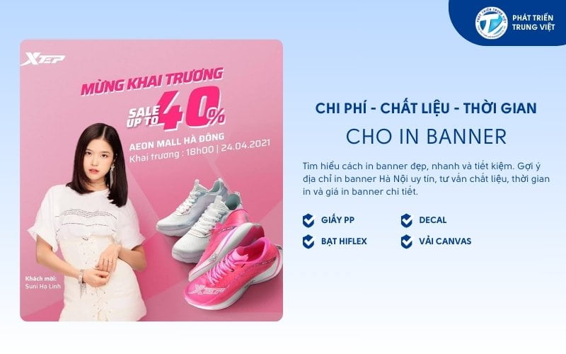 In Banner Bao Nhiêu Tiền? Mất Bao Lâu? Cách Chọn Chất Liệu Phù Hợp Nhất